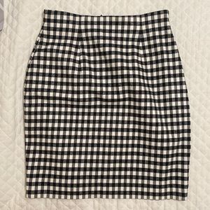 Gingham Skirt